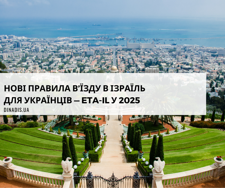 Нові правила в’їзду до Ізраїлю для українців у 2025